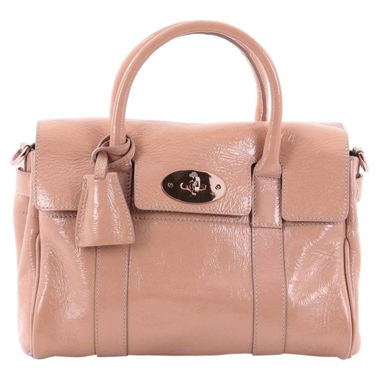 Mulberry Bayswater Convertible Satchel Patent Small