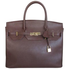 Zumpolle vintage brown leather bag