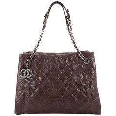 Chanel Chic Shopping Tote Quilted Caviar Large