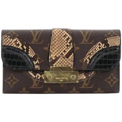 Multiple Wallet Crocodilien Mat - Les Extraordinaires - Exotics