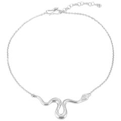 Giulia Barela Ribbon M necklace, 925 silver