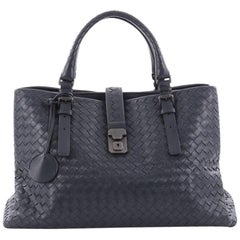 Bottega Veneta Roma Handbag Intrecciato Nappa Medium