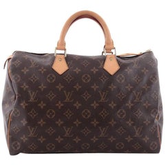 Louis Vuitton Speedy Handbag Monogram Canvas 35