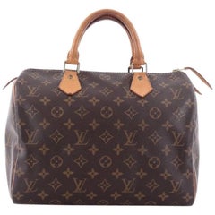 Louis Vuitton Speedy Handbag Monogram Canvas 30 