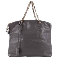 Louis Vuitton Lockit Chain Handbag Boudoir Leather