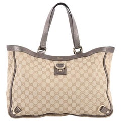 Gucci Abbey D Ring Tote GG Canvas Large