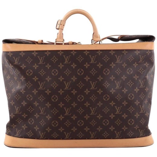 Rare Louis Vuitton Cruiser 50 Travel bag in brown Monogram canvas, GHW at  1stDibs