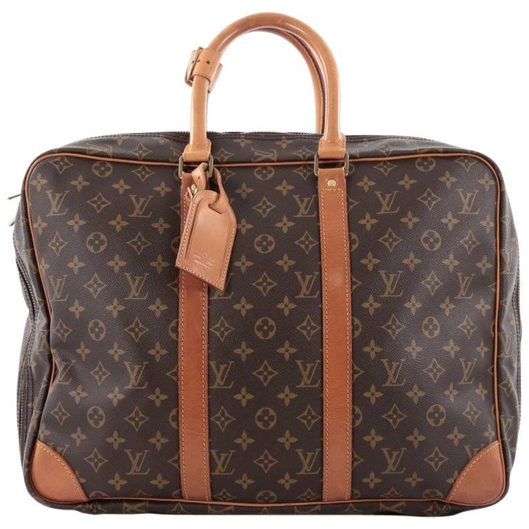 Louis Vuitton Porte-Documents Voyage Soft Compartment Briefcase Monogram Canvas