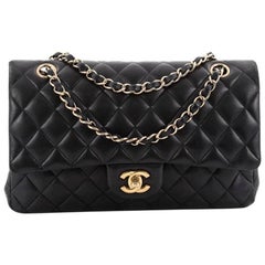 Chanel Classic Double Flap Bag Quilted Lambskin Medium