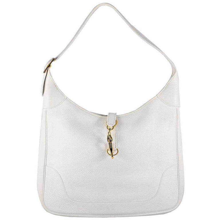 Hermes Vintage Aline Orange PM Canvas Shoulder Bag at 1stdibs