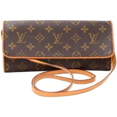 Louis Vuitton Pochette Twin GM Monogram Canvas Shoulder Bag