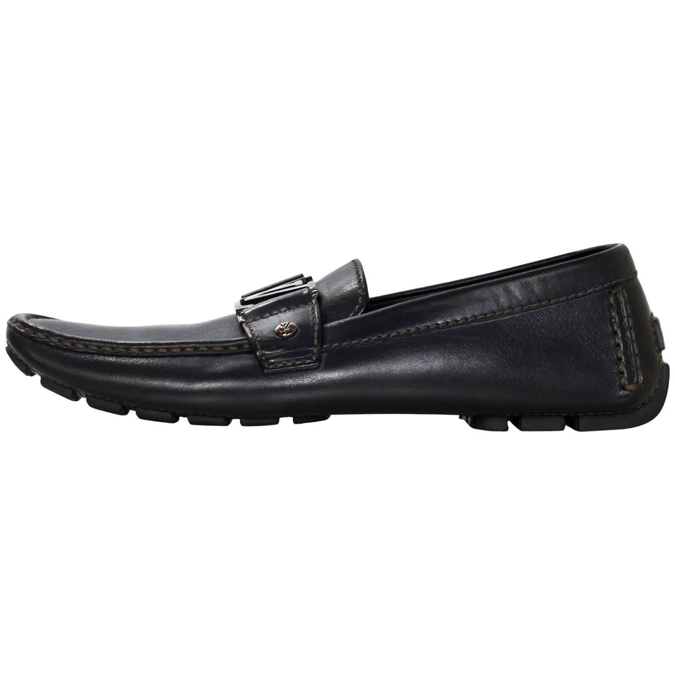 Louis Vuitton Patent Leather Loafers for Men