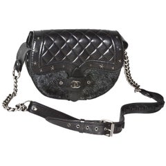 Chanel Metiers d'Art Leather and Fur Bag with Stars, 2014