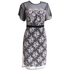 Erdem Heidi Organza-Lace Dress UK 10 