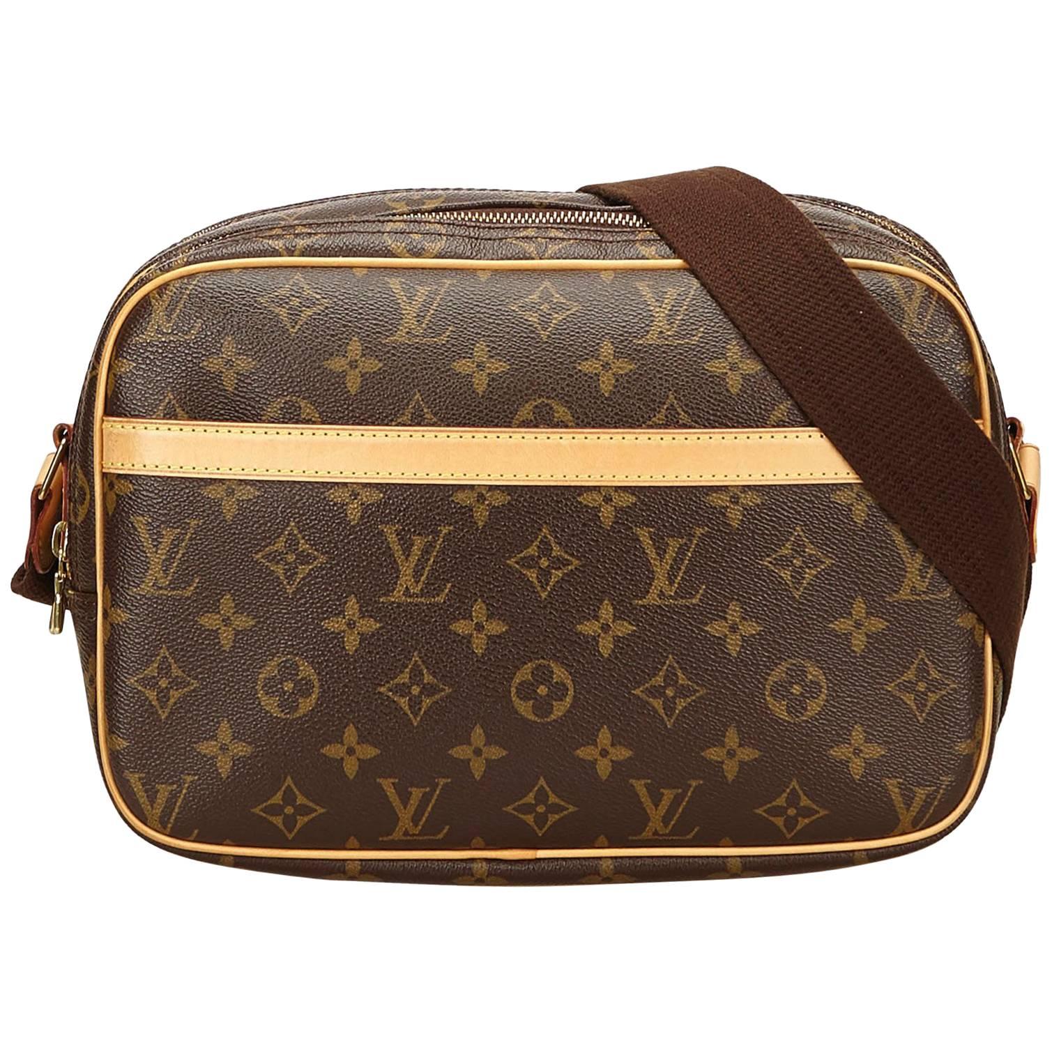 Louis Vuitton Brown Monogram Reporter PM