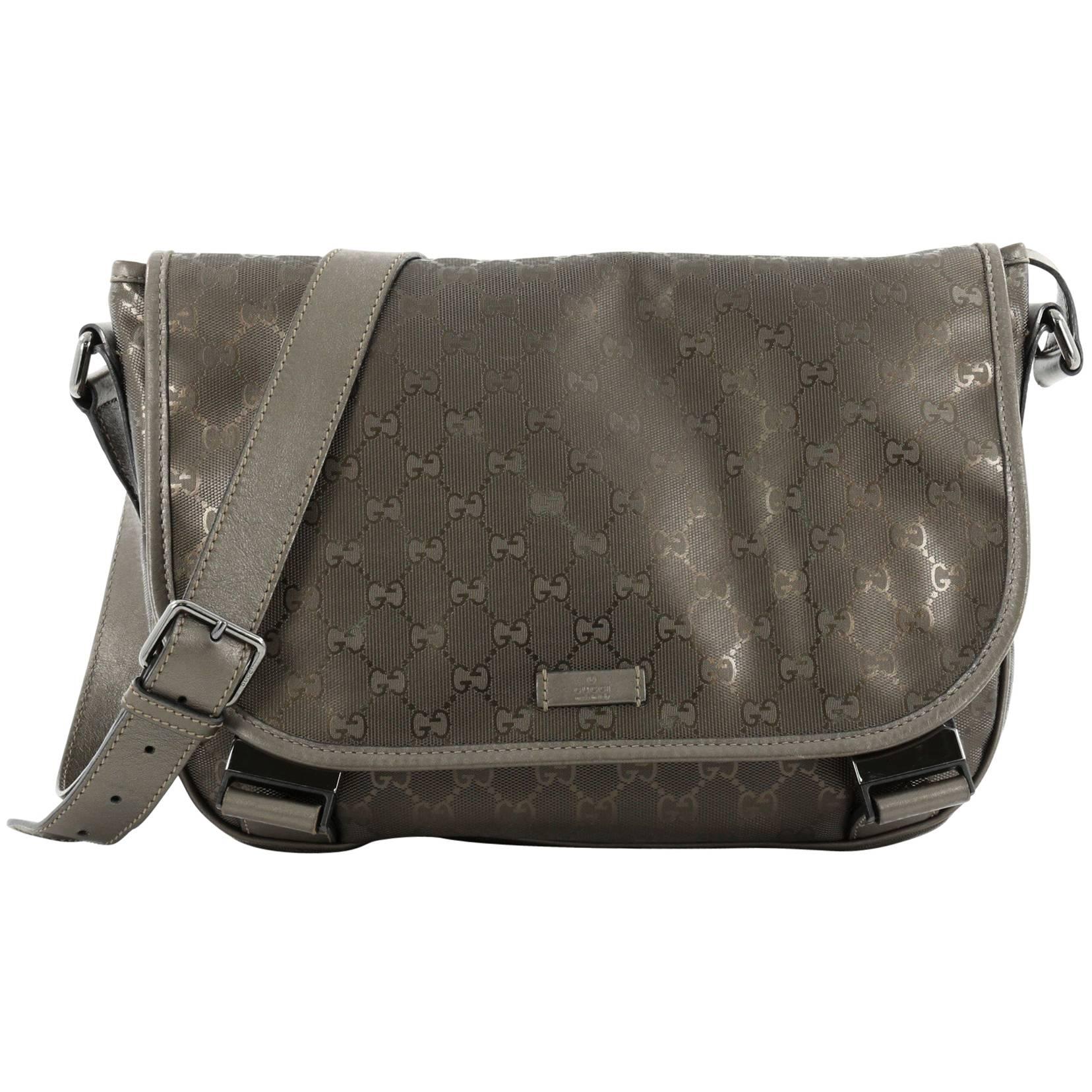 Gucci Belted Messenger GG Coated Canvas Medium