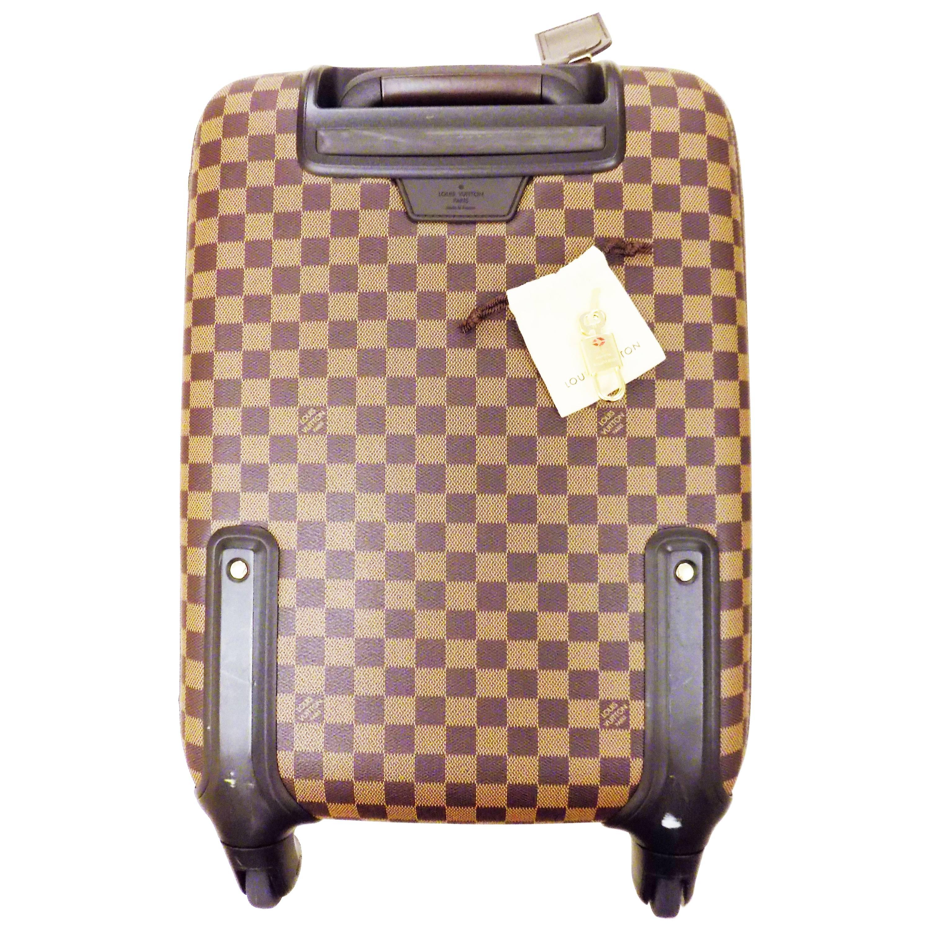 Louis Vuitton Damier Ebene Zephyr 55 men luggage bag For Sale