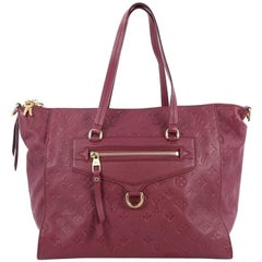 Louis Vuitton Lumineuse Handbag Monogram Empreinte Leather PM
