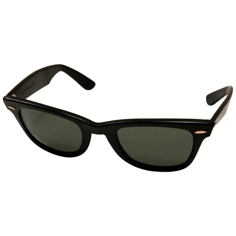 Ray Ban Wayfarer Sunglasses Early 1960s Extremely Rare For Sale at 1stDibs  | ray ban wayfarer 1960, ray ban 1960, 1960 ray ban sunglasses