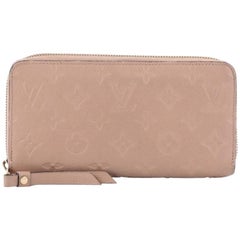 Louis Vuitton Monogram Empreinte Leather Zippy Wallet