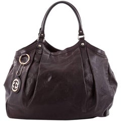 Gucci Sukey Large Leather Tote 