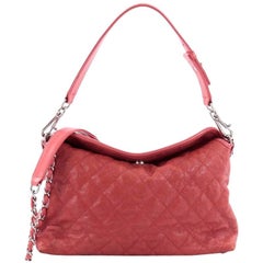 Chanel French Riviera Tote Quilted Caviar Small