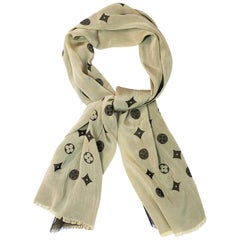 Louis Vuitton Reversible Monogram Silk Scarf