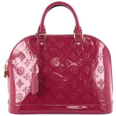 Louis Vuitton Alma Handbag Monogram Vernis PM