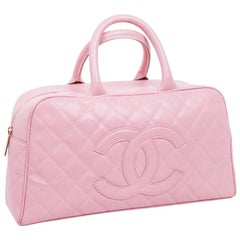 CHANEL Handbag in Pink Quilted Leather