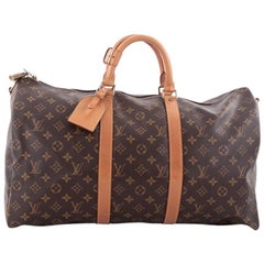 Louis Vuitton Keepall Bandouliere Bag Monogram Canvas 50