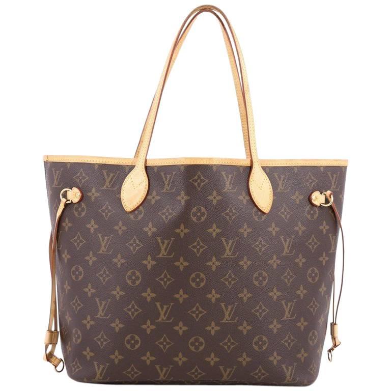 Louis Vuitton Neverfull Tote Monogram Canvas MM