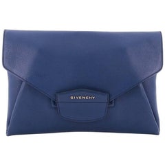 Givenchy Antigona Envelope Clutch Leather Medium