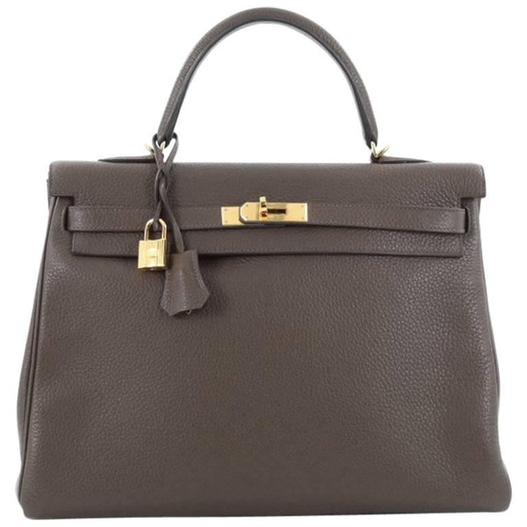 hermes kelly bag taupe