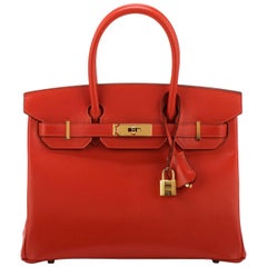 Hermes Birkin 30 Tadelakt Capucine Bag