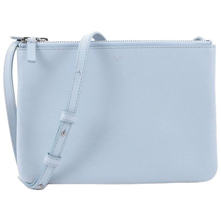 Celine Trio Crossbody Bag Leather Small