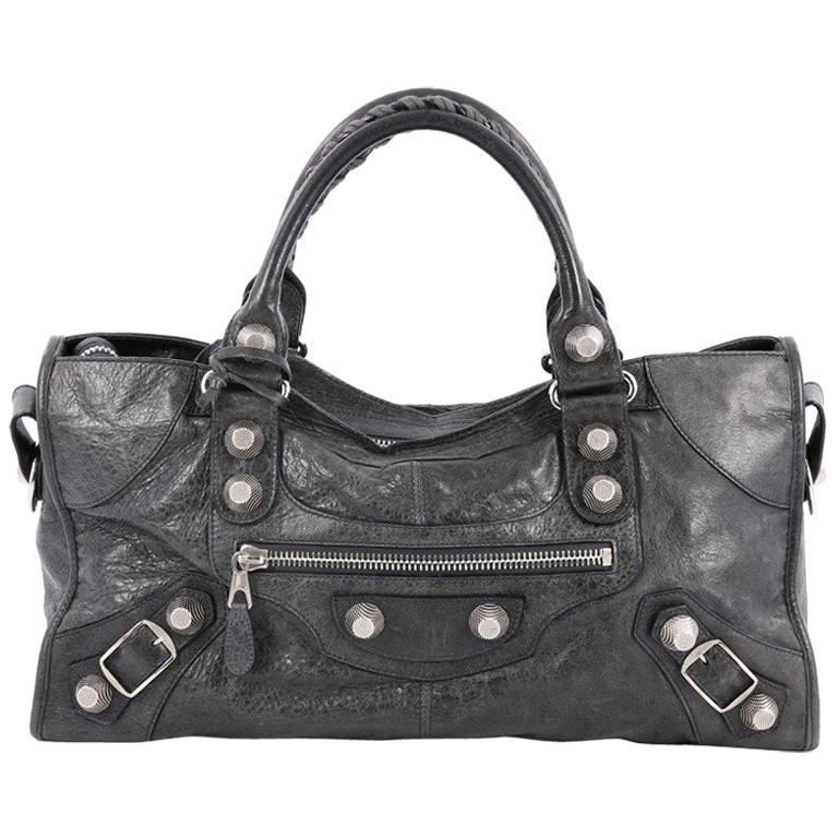 Balenciaga Part Time Giant Studs Handbag Leather at 1stDibs | balenciaga 173082, giant part time balenciaga part time