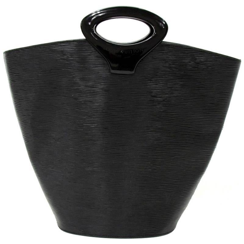Louis Vuitton Noctambule Black Epi Leather Hand Bag