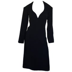 Thierry Mugler cut out shoulder dress