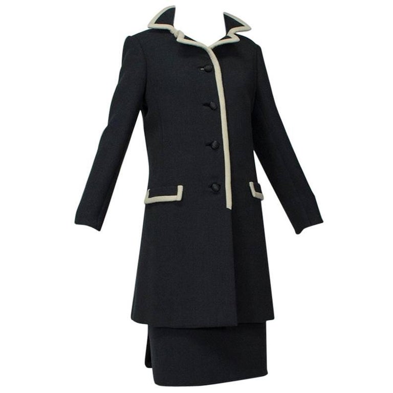 Ben Zuckerman 1960s Vintage Wool Tweed Jacket with Persian ...