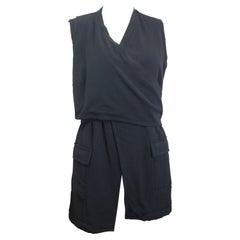 Dries Van Noten black wool vest 