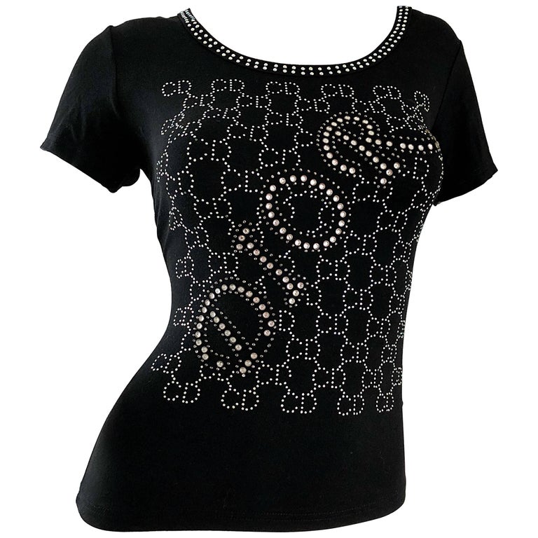 Medium rhinestone shirt **Ready to ship** sold as is** clearance