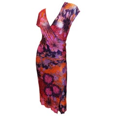 Etro Women's Floral-Print Jersey Dress