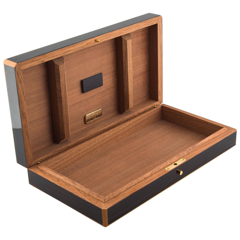 NEWFOUND LUXURY - Louis Vuitton New Leather Men's Cigar Travel Storage Case  Box