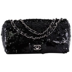 Chanel CC Chain Flap Bag Sequins Medium