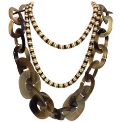 Hermes Horn Necklace
