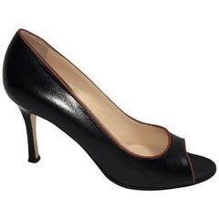 Manolo Blahnik Leather Pumps