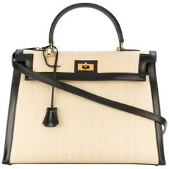 Hermes Used Kelly Sellier 35 Bag 