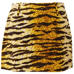 Dolce & Gabbana D&G Animal Print Mini Skirt