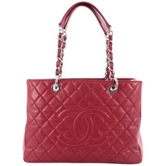 Chanel Grand Shopping Tote Quilted Caviar Chanel Grand Shopping Tote Quilted Caviar