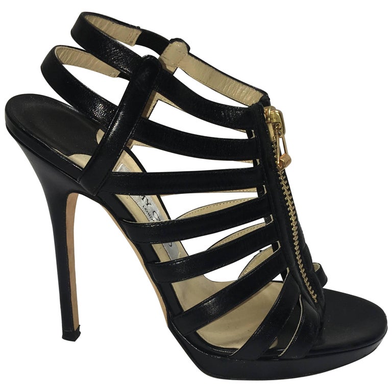 Jimmy Choo Cage Heel For Sale at 1stDibs